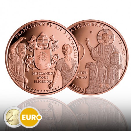 20 euros Vatican 2023 - Université pontificale du Latran BE Proof cuivre