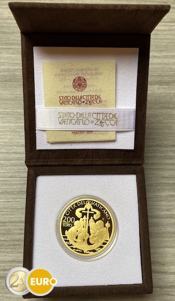 200 euro Vatican 2023 - Towards the Holy Year 2025 BE Proof Gold
