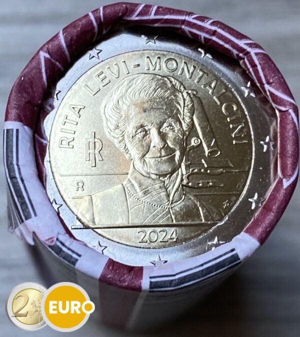 Rouleau 2 euros Italie 2024 - Rita Levi-Montalcini