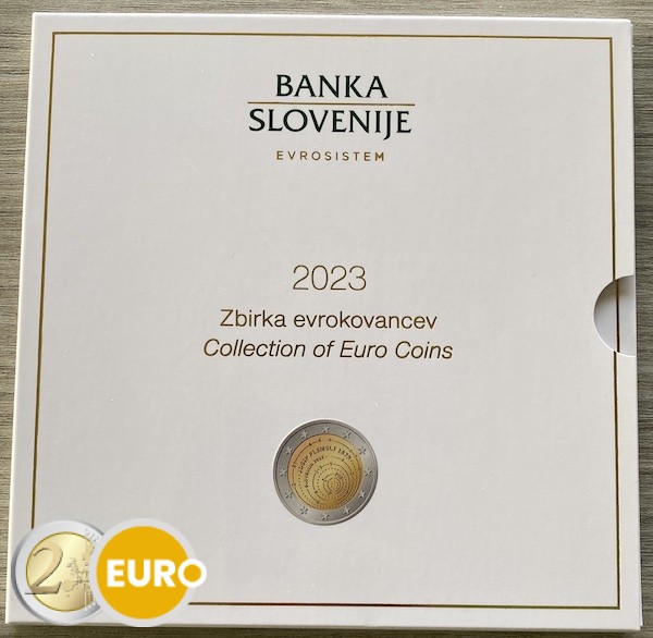 Série euro BE Proof Slovénie 2023