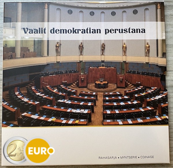 Série euro BU FDC Finlande 2024 Élections et démocratie