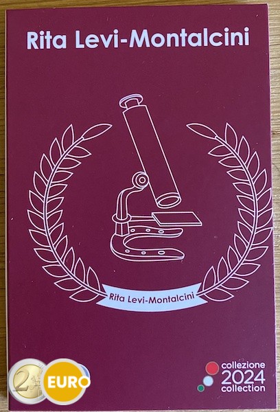 2 euros Italia 2024 - Rita Levi-Montalcini BU FDC Coincard