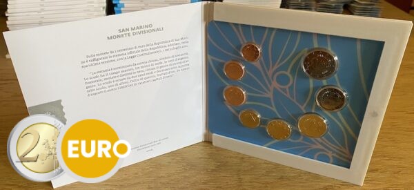 Série euro BU FDC Saint-Marin 2024