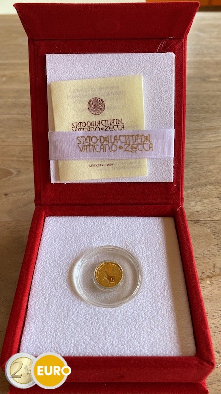 10 Euro Vatikan 2024 - Taufe PP Gold