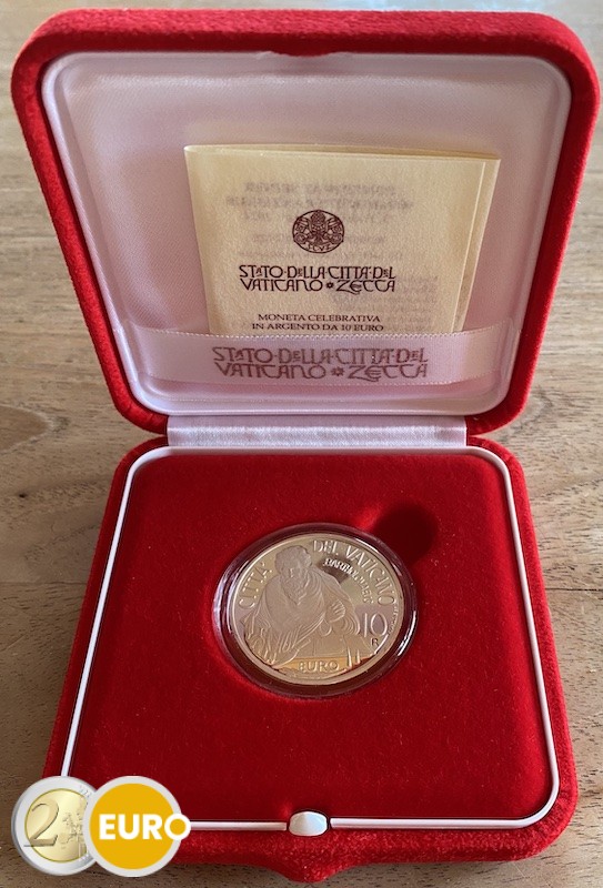 10 euros Vatican 2024 - Saint Barthélemy BE Proof argent
