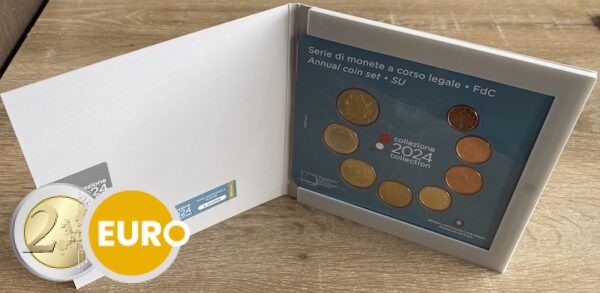 Serie de euro BU FDC Italia 2024