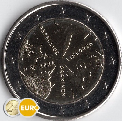 2 euros Finlande 2024 - Gesellius, Lindgren, Saarinen UNC