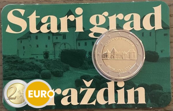 2 euros Croacia 2024 - Varaždin UNC Coincard