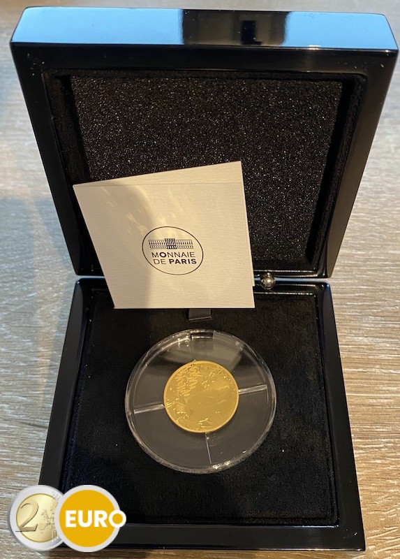 50 euros Francia 2024 - 30 años rey león BE Proof oro