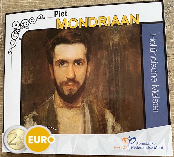 Euro set BU FDC Netherlands 2025 Mondriaan - WMF