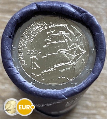 Rouleau 2 euros Italie 2025 - Amerigo Vespucci