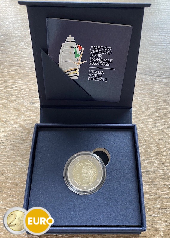 2 Euro Italien 2025 - Amerigo Vespucci PP