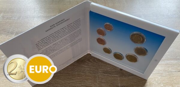 Série euro BU FDC Saint-Marin 2025