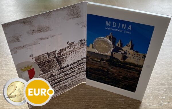 2 Euro Malta 2025 - Mdina Stgl. Coincard