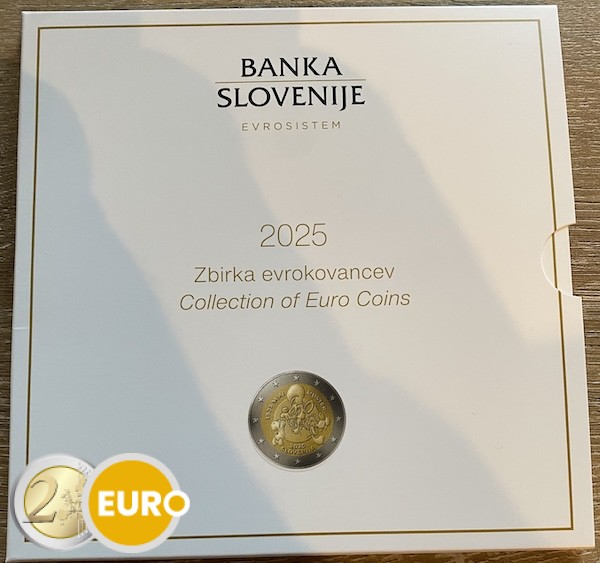 Euro set BU FDC Slovenia 2025