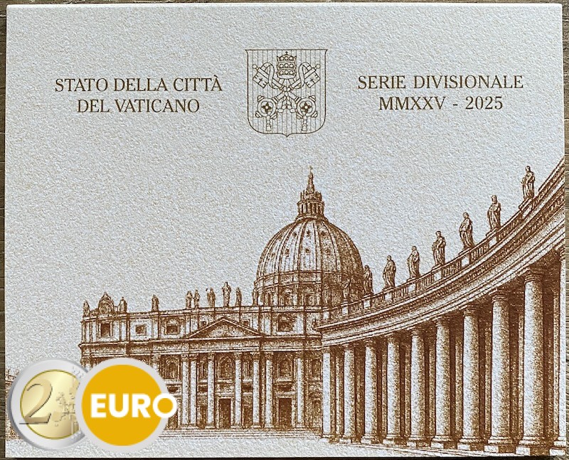 Série euro BU FDC Vatican 2025