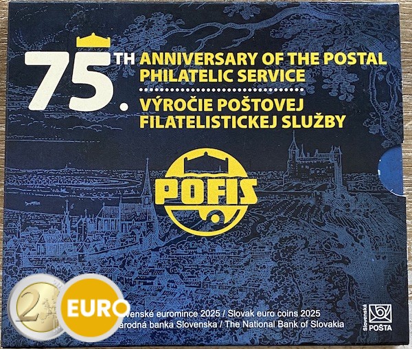 Série euro BU FDC Slovaquie 2025 - Service philatélique postal