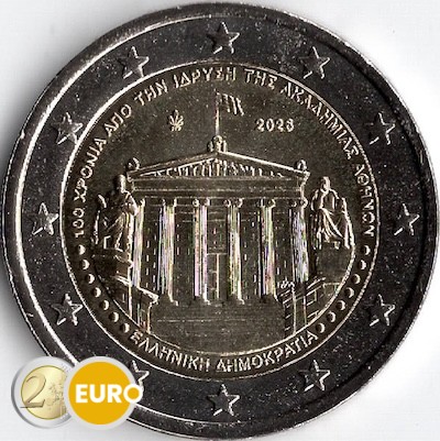 2 euros Grèce 2026 - Académie d’Athènes UNC