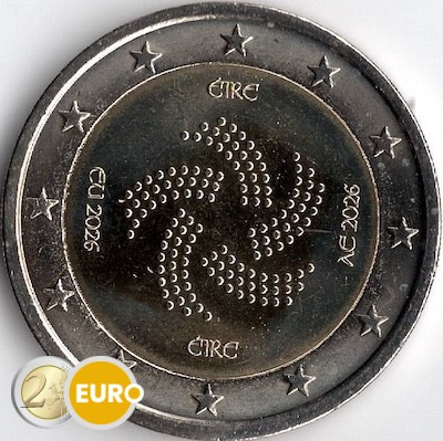 2 euros Irlande 2026 - Présidence de l'UE UNC