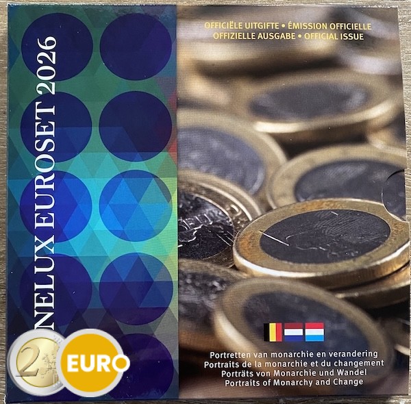 Série en euro BU FDC Benelux 2026