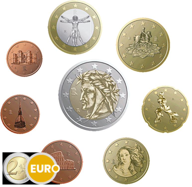 Série euro BU FDC Italie 2026